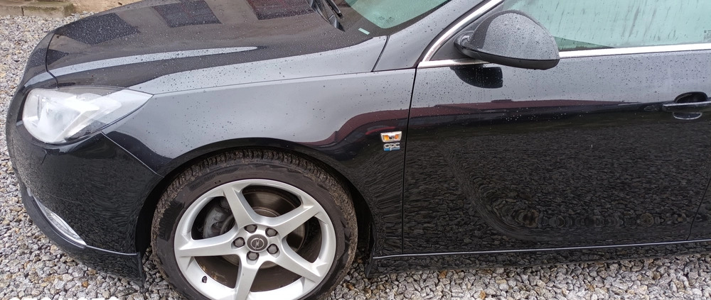 Opel Insignia cena 18900 przebieg: 117500, rok produkcji 2011 z Łazy małe 137